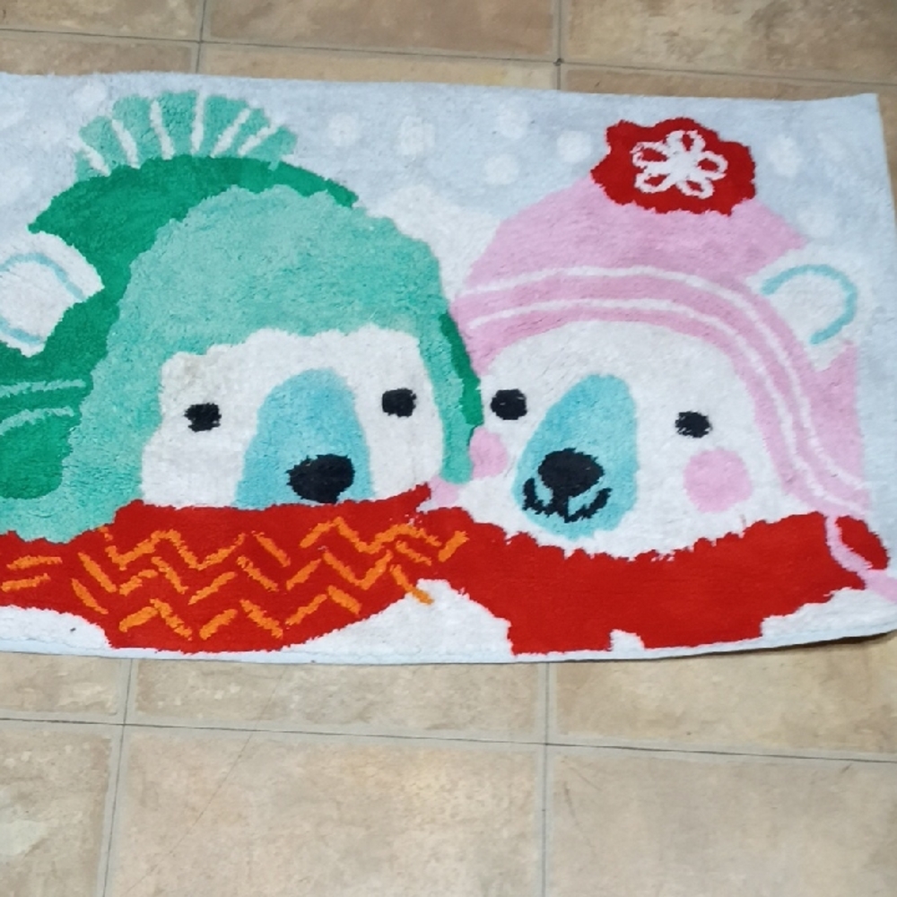 St. Nicholas Polar Bears Rug